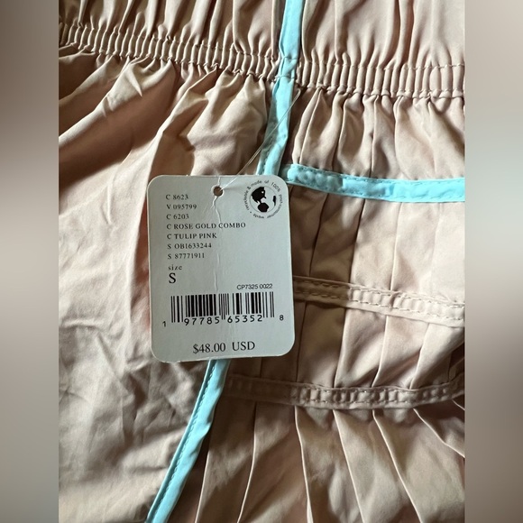 Free People Movement Easy Tiger Athletic Shorts Size SM Rose Gold $48 Retail NWT - Picture 9 of 9